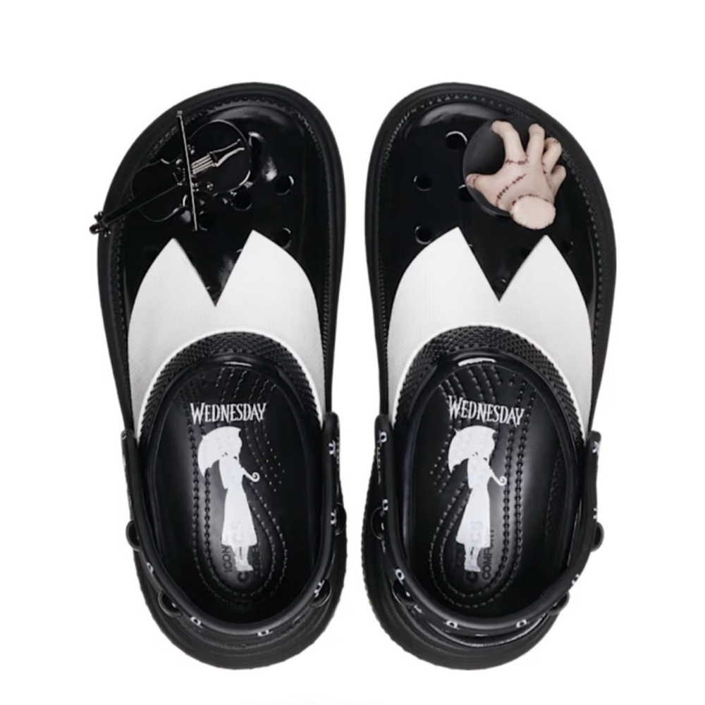 Crocs "Wednesday - The Adam's Family" Crocs - Women's size 8 / Men's size 6